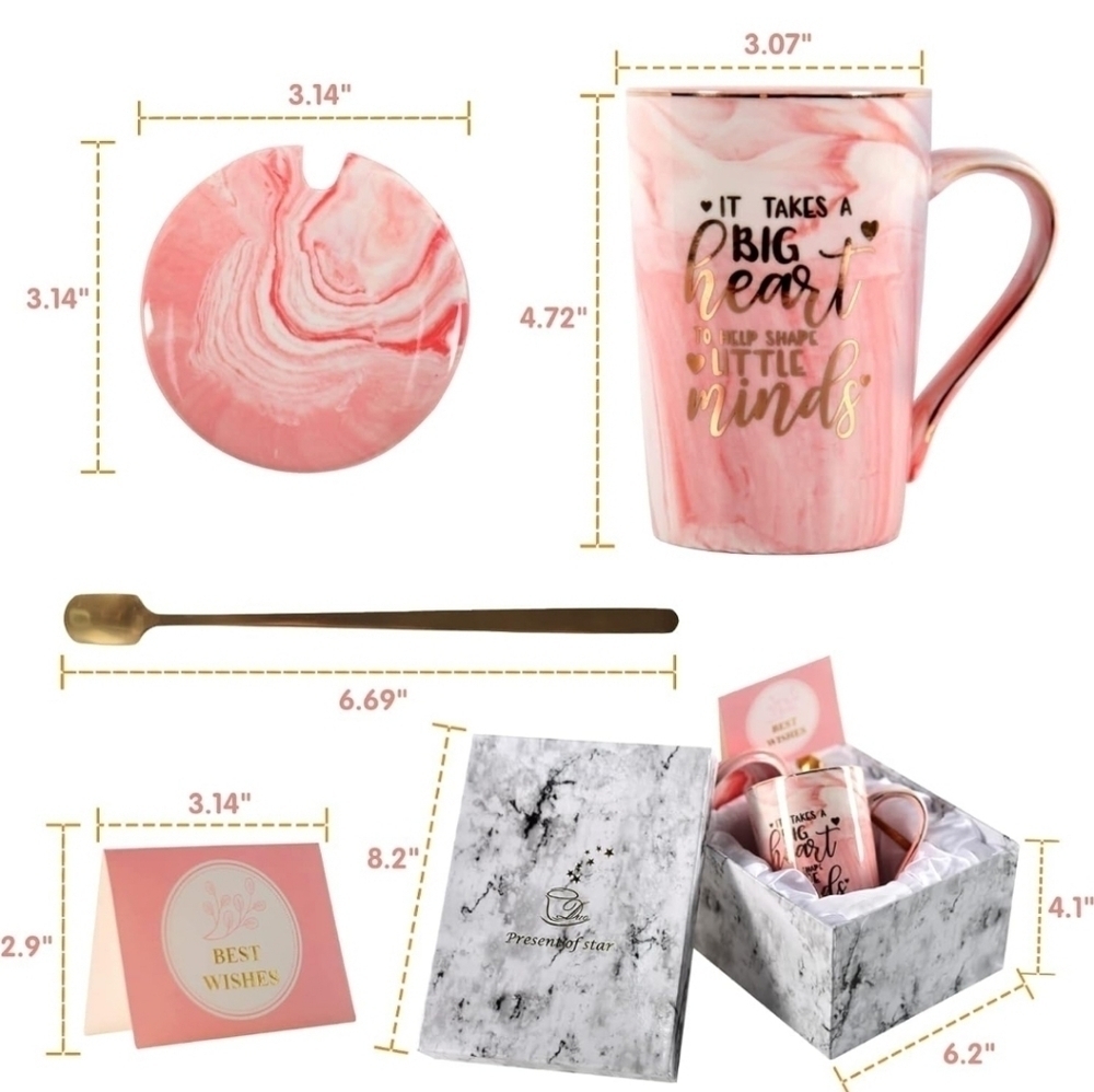 CERAMIC Personalized Mugs for Teachers - Picture 3 of 10